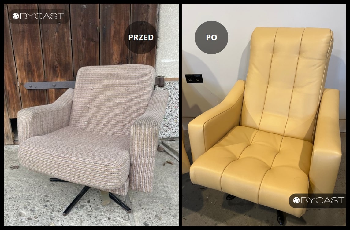 Renowacja foteli PRL